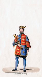 Kostumedesign til Shakespeares skuespil, Henry VIII, 1800-tallet af Unbekannt