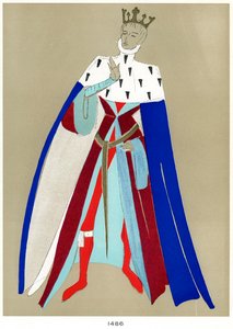 Kostume fra 1486, tidligt til midten af det 20. århundrede af Unbekannt