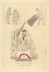 Kostüme der Angelsachsen