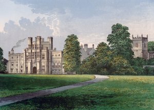 Coughton Court, Warwickshire, slutningen af det 19. århundrede af Unbekannt
