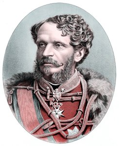 Greve Julius Andrassy 1823-1890, ungarsk statsmand, c1880 af Unbekannt