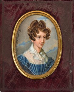 Grevinde Emilie Troubetzkoy, født prinsesse zu Sayn Wittgenstein 1801-1869, 1828. af Unbekannt