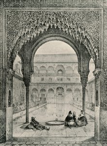 Court of the Fish-Pond, 1800-tallet, 1907. af Unbekannt