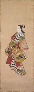 Kurtisane, 1700-tallet. af Unbekannt
