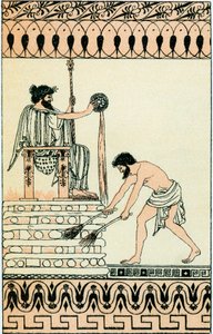 Croesus, sidste konge af Lydia fra ca. 560 f.Kr af Unbekannt