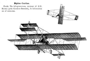 Curtiss Biplan, det 20. århundrede af Unbekannt