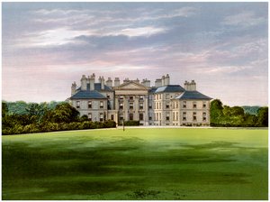 Dalkeith Palace, Edinburgh, Skotland, hjemsted for hertugen af Buccleuch, c1880 af Unbekannt