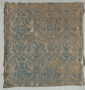 Damaskfragment, 1500-tallet. af Unbekannt