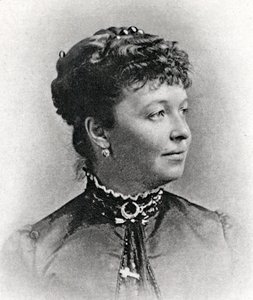 Dame Emma Albani 1852-1930, canadisk operasangerinde, c1890 af Unbekannt