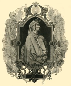 Dante Alighieri, c1265 -1321, 1890. af Unbekannt