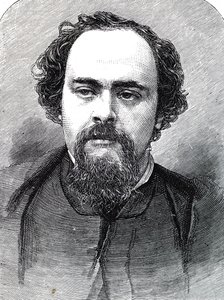 Dante Gabriel Rossetti. af Unbekannt