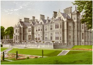Dartrey, County Monaghan, Irland, hjemsted for jarlen af Dartrey, c1880 af Unbekannt