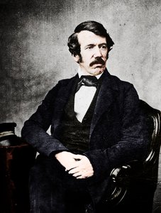 David Livingstone, skotsk missionær og opdagelsesrejsende, 1800-tallet af Unbekannt