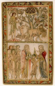 David og Samuel, 1121-1161 af Unbekannt