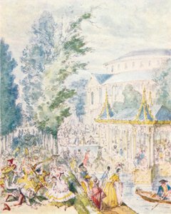 Dagsmaskerade i Ranelagh Gardens, 1842, 1903. af Unbekannt