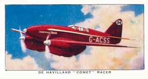 De Havilland Comet Racer, 1938 af Unbekannt