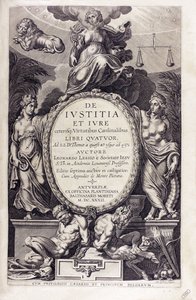 De iustitia et iure af Leonardus Lessius, 1632. af Unbekannt