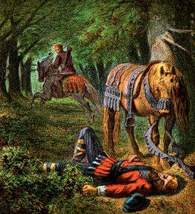William den andens død, 1100, c1850 af Unbekannt
