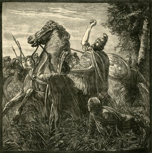 Crassus død, 1890. af Unbekannt