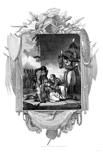 Død af generalløjtnant Sir John Moore, britisk soldat, La Coruna, Spanien, 1809 af Unbekannt