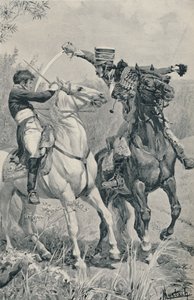 Prins Louis død i Saalfeld, 1806, 1896. af Unbekannt