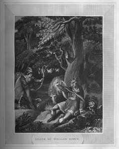 William Rufus død, 1838 af Unbekannt