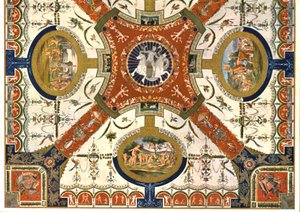 Udsmykning i Villa Madama, Rom, Italien, 1928. af Unbekannt