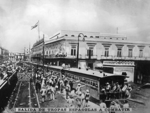 Abzug spanischer Truppen, 1870er Jahre, 1920er Jahre