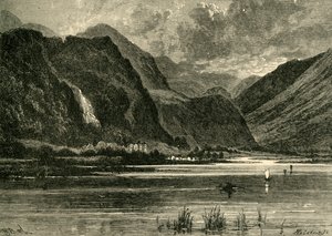 Derwentwater, Looking Towards Borrowdale, 1898. af Unbekannt