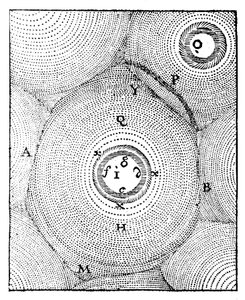 Descartes model af universet, 1668 af Unbekannt