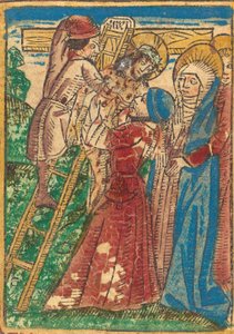 Nedstigning fra korset, ca. 1490. af Unbekannt