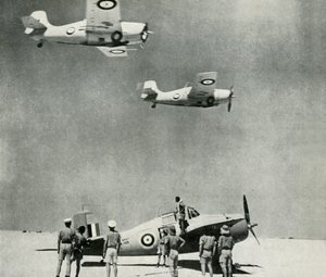 Desert Squadron - fly fra Fleet Air Arm under Anden Verdenskrig, c1943. af Unbekannt