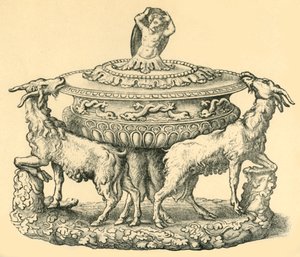 Design til en terrin eller saltkælder, midten af det 16. århundrede, 1881. af Unbekannt
