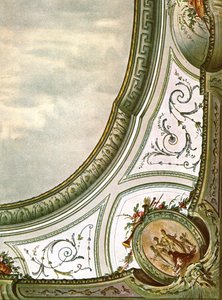 Design til loftdekoration, Italien, 1928. af Unbekannt