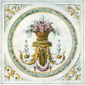 Design til boligindretning, Frankrig, 1928. af Unbekannt