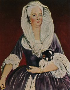 Moderen til Frederik den Store 1687-1757. - Maleri af Pesne, 1934. af Unbekannt