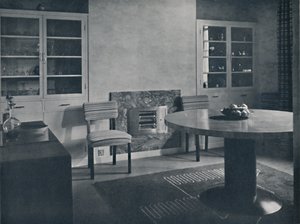 Spisestue til et hus i Highgate Village, London, 1936 af Unbekannt