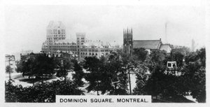 Dominion Square, Montreal, Canada, c1920