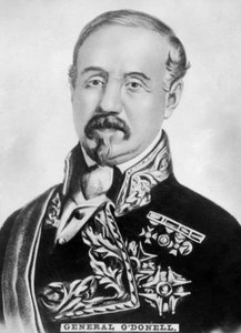 Don Leopoldo ODonnell y Jorris 1809-1867, spansk general og statsmand, c1910 af Unbekannt