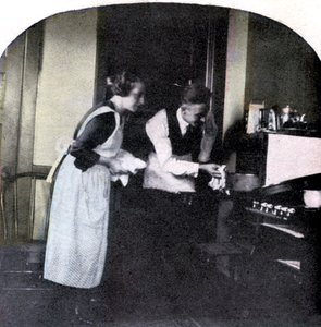 Brænd ikke middagen, slutningen af det 19. århundrede af Unbekannt