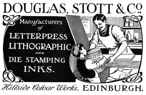 Douglas Stott & Co.-annonce, 1910 af Unbekannt