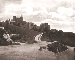 Dover Castle, Kent, 1894. af Unbekannt