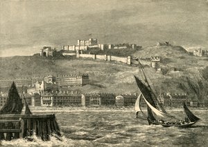 Dover, fra havet, 1898. af Unbekannt