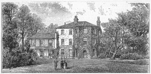 Down House, nær Beckenham, Kent, 1887 af Unbekannt