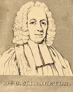 Dr. C. Middleton, 1683-1750, 1830. af Unbekannt