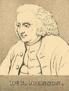Dr. S. Johnson, 1709-1784, 1830. af Unbekannt