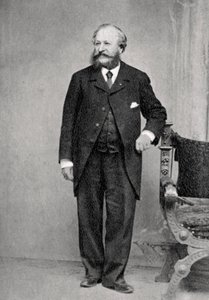 Dr. TW Evans, amerikansk tandlæge og biograf over Napoleon III, 1800-tallet af Unbekannt