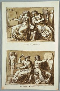 Tegning (Italien) af Unbekannt