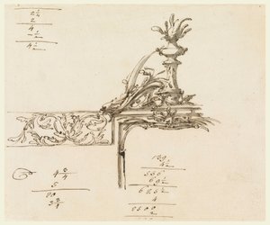 Tegning, Monument over Franz I, Empe af Unbekannt