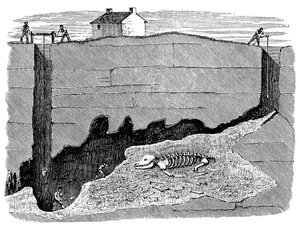 Dream Lead Mine, nær Wirksworth, Derbyshire, 1881 af Unbekannt